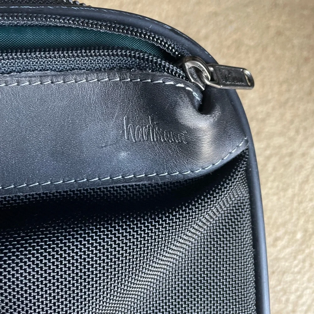 Vintage Hartmann Suitcase Luggage with Garment Bag